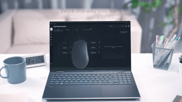 Portable, precision, reliable - ASUS SmartO Mouse MD200