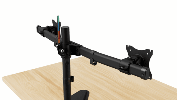 SmartFit Ergo Freestanding Dual Monitor Stand video V3