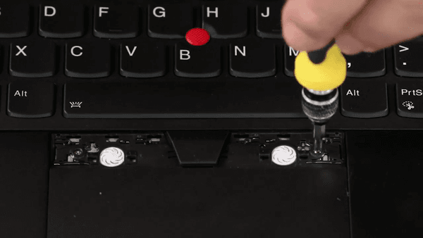 Keyboard Removal T480s