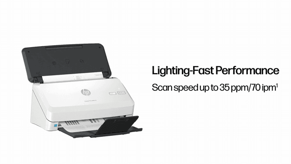 HP ScanJet Pro 2000 s2 Sheet-feed Scanner_360 Spin_Above the fold_