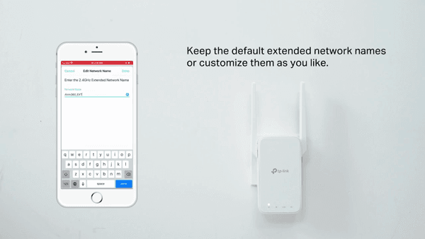 How to Set up TP-Link Range Extender RE315 via Tether App