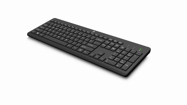 21C1 - HP 230 Wireless Keyboard Ultra-Simple 360 Spin