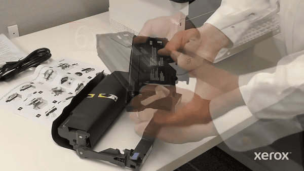 Xerox B225 Multifunction Printer: Unbox and Assemble