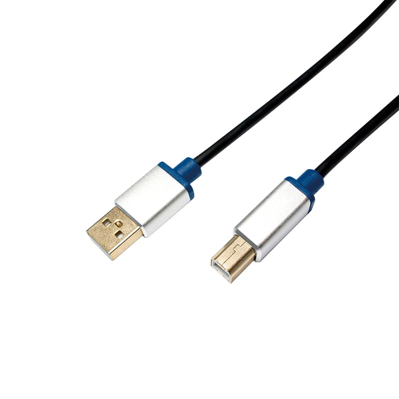 LogiLink 2m, USB2.0-A/USB2.0-B USB cable USB A USB B 0.48 Gbit/s Black