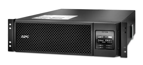 APC Smart-UPS On-Line, 5kVA, Rackmount 3U, 208V/230V, Hard wire 3-wire(2PH+G)+3-wire(H+N+E)+3-wire(H+N+G) outlets, Network Card+SmartSlot, W/ rail kit