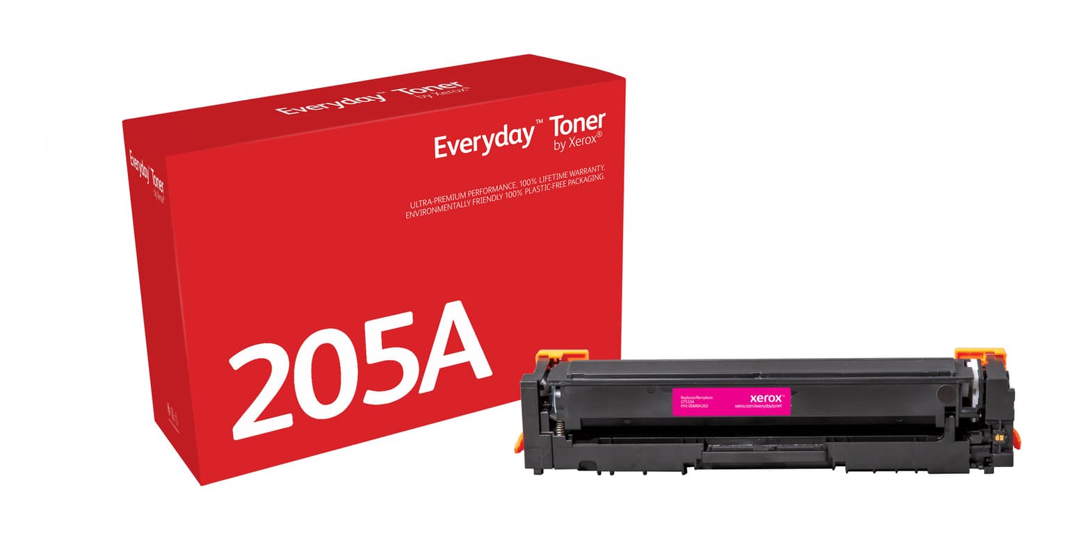 Everyday™ Magenta Toner by Xerox compatible with HP 205A (CF533A), Standard capacity