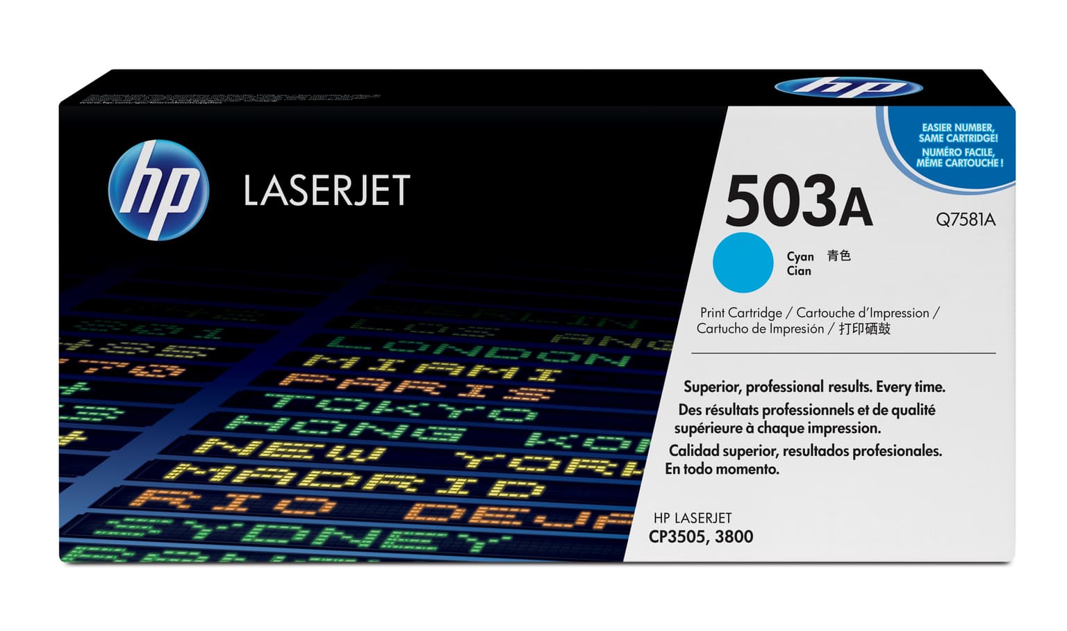 HP 503A Cyan Original LaserJet Toner Cartridge