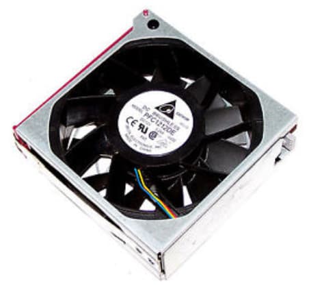 HP 449430-001 Computer case Fan 12 cm Black, Metallic