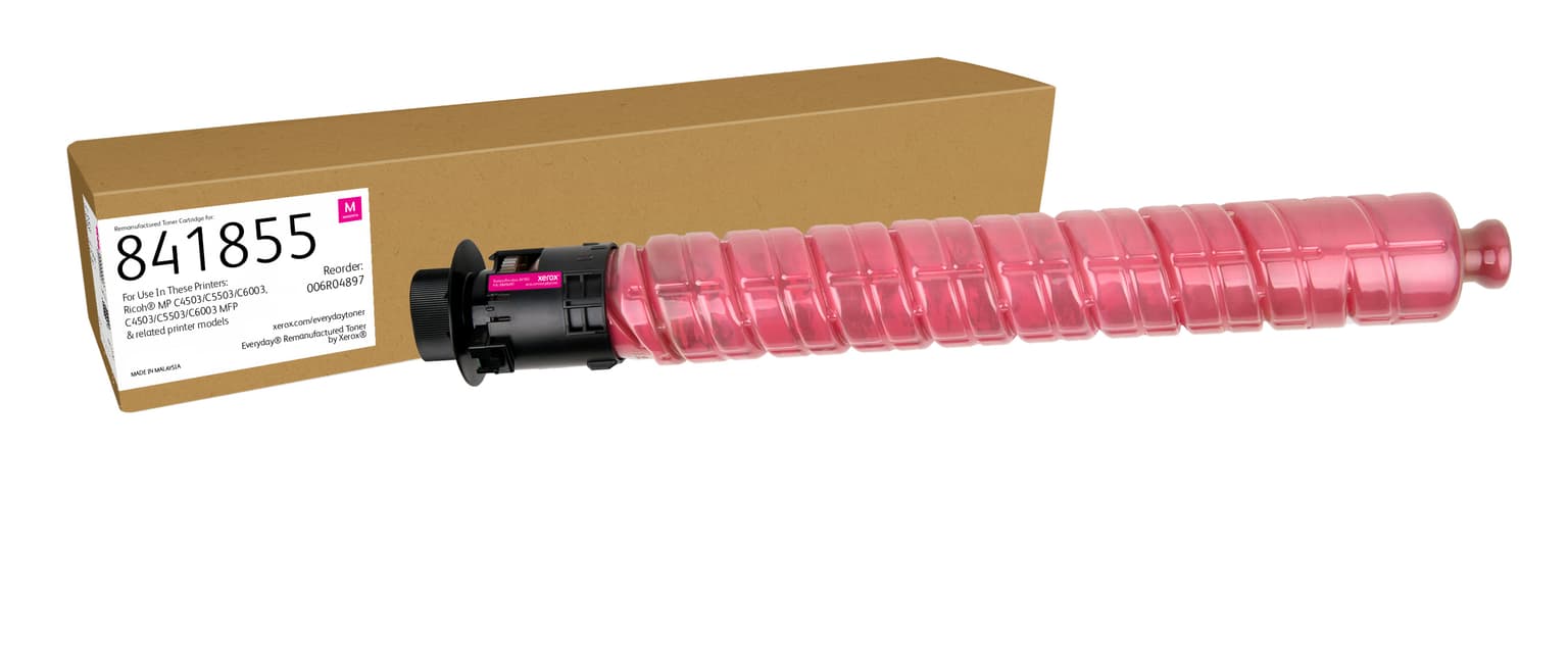 Everyday™ Magenta Remanufactured Toner by Xerox compatible with Ricoh 841855, Standard capacity