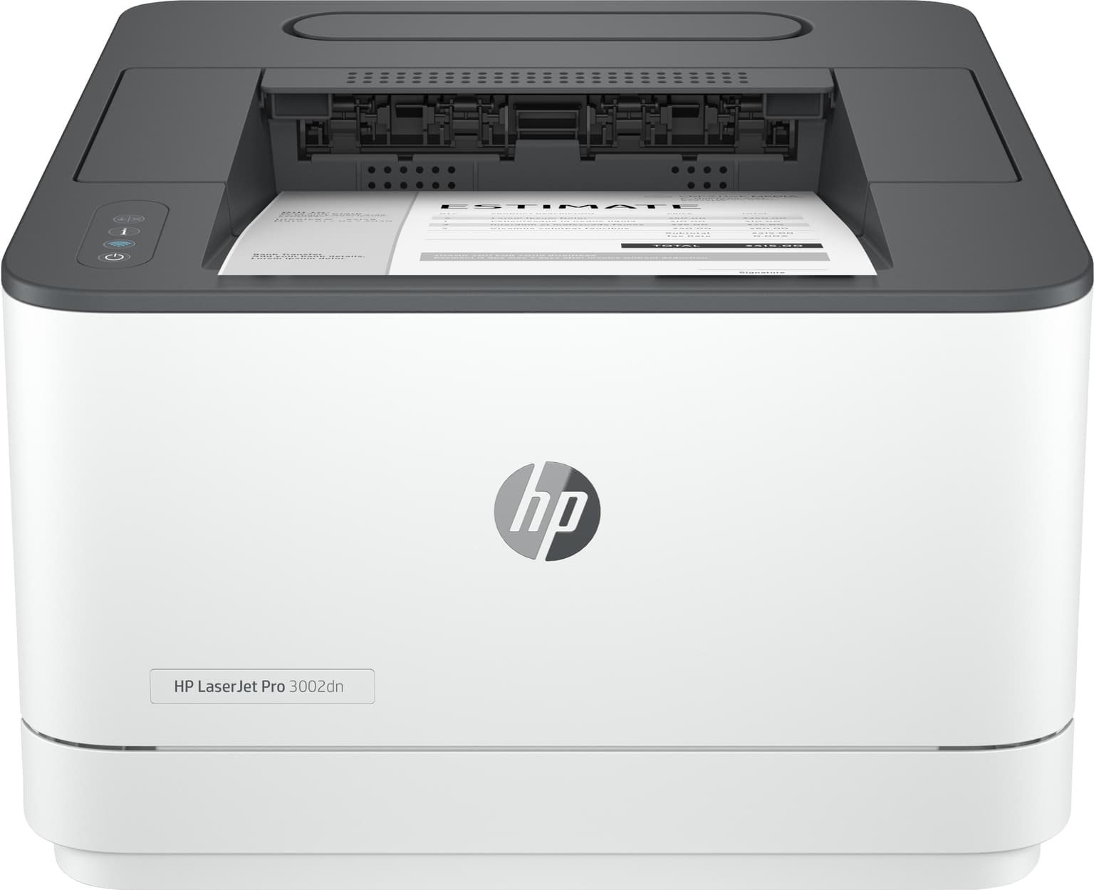 HP LaserJet Pro 3002dn Printer, Black and white, Printer for Small medium business, Print, Dualband Wi-Fi; Strong Security; Energy Efficient; Fast first page out speeds; Two-sided printing; Roam