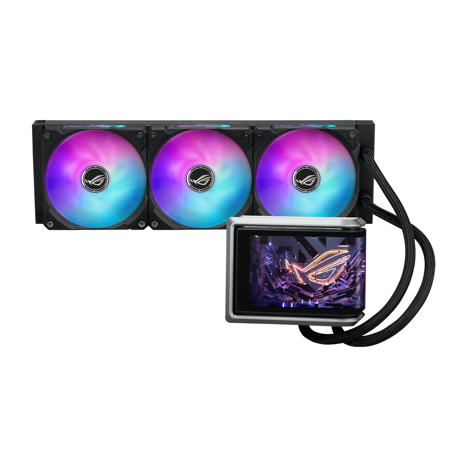 ASUS ROG RYUO IV 360 ARGB Processor All-in-one liquid cooler 12 cm Black