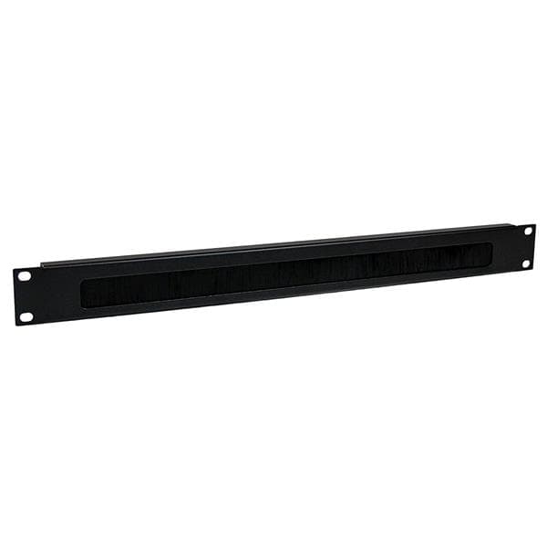 StarTech.com 1U High-density Brush Strip Cable Management Panel, Sturdy Steel Horizontal Data Centre Cable Organizer