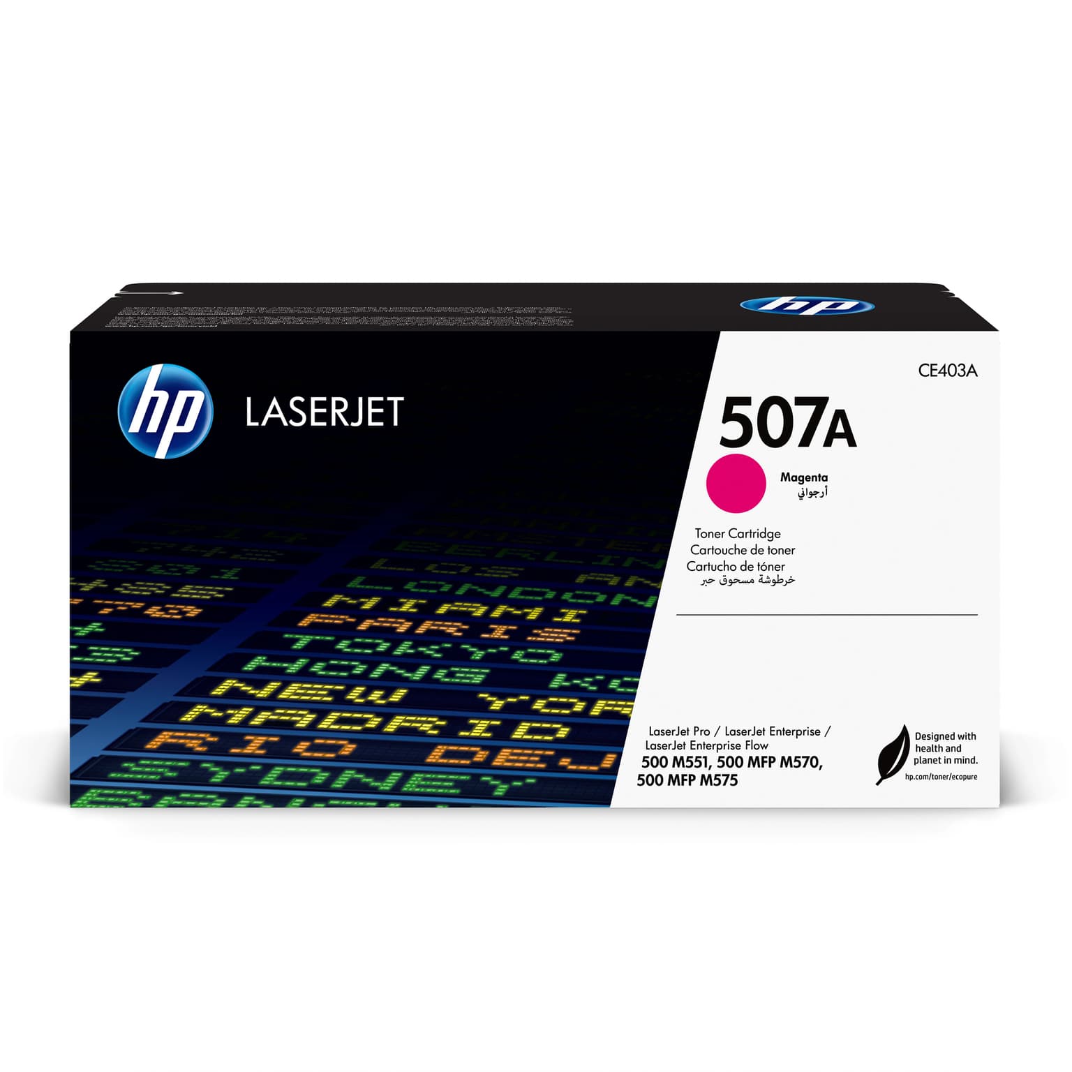 HP 507A Magenta Original LaserJet Toner Cartridge