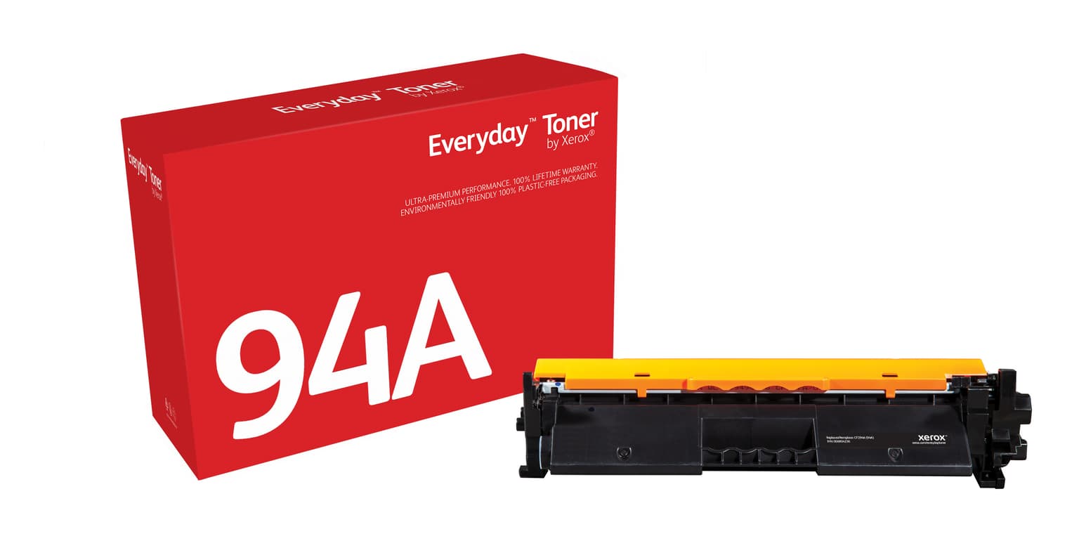 Everyday™ Black Toner by Xerox compatible with HP 94A (CF294A), Standard capacity