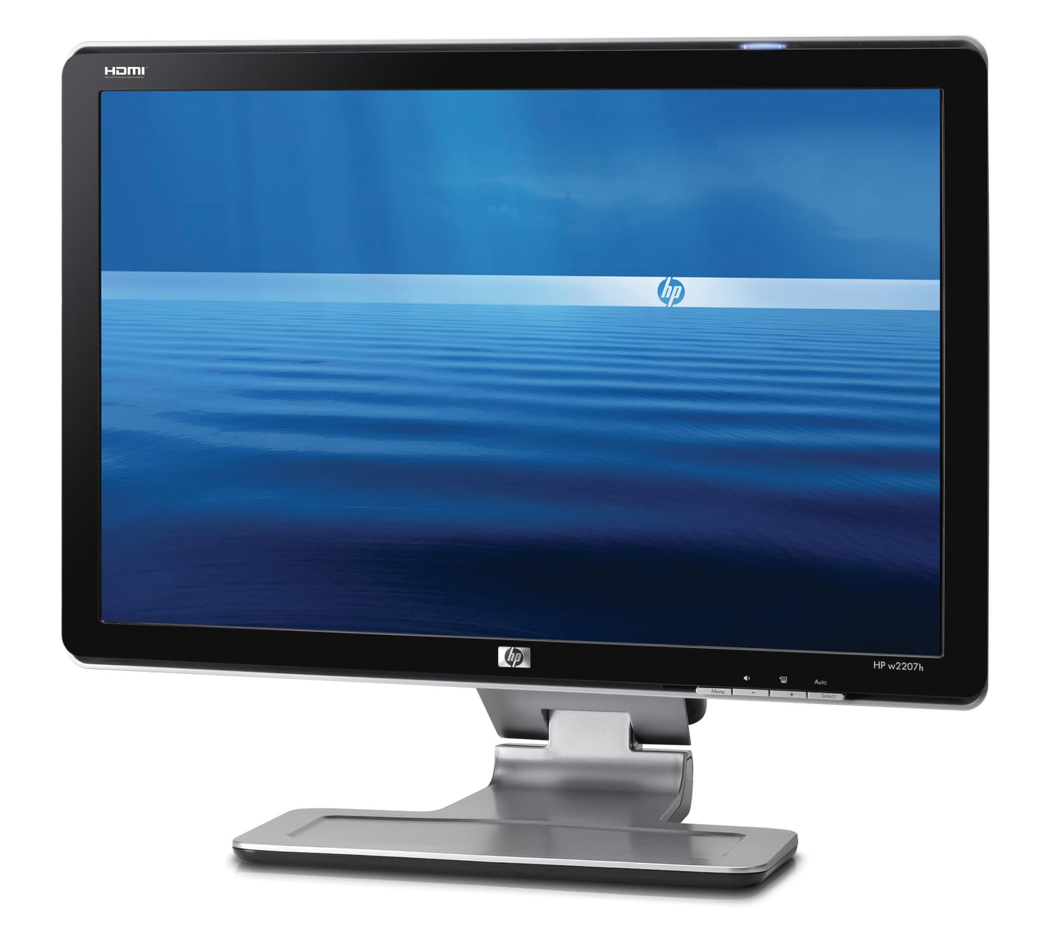 HP Pavilion w2207h computer monitor 55.9 cm (22") 1680 x 1050 pixels LCD Silver