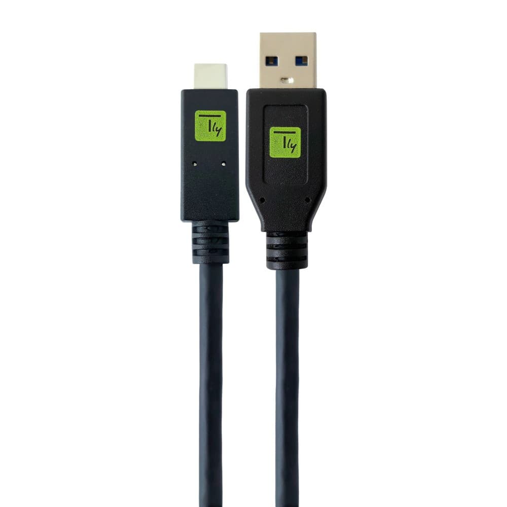 Techly ICOC MUSB31-CMAM20T USB cable USB 3.2 Gen 1 (3.1 Gen 1) 2 m USB A USB C 5 Gbit/s Black