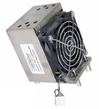 HP 398293-001 Processor Air cooler Black, Metallic