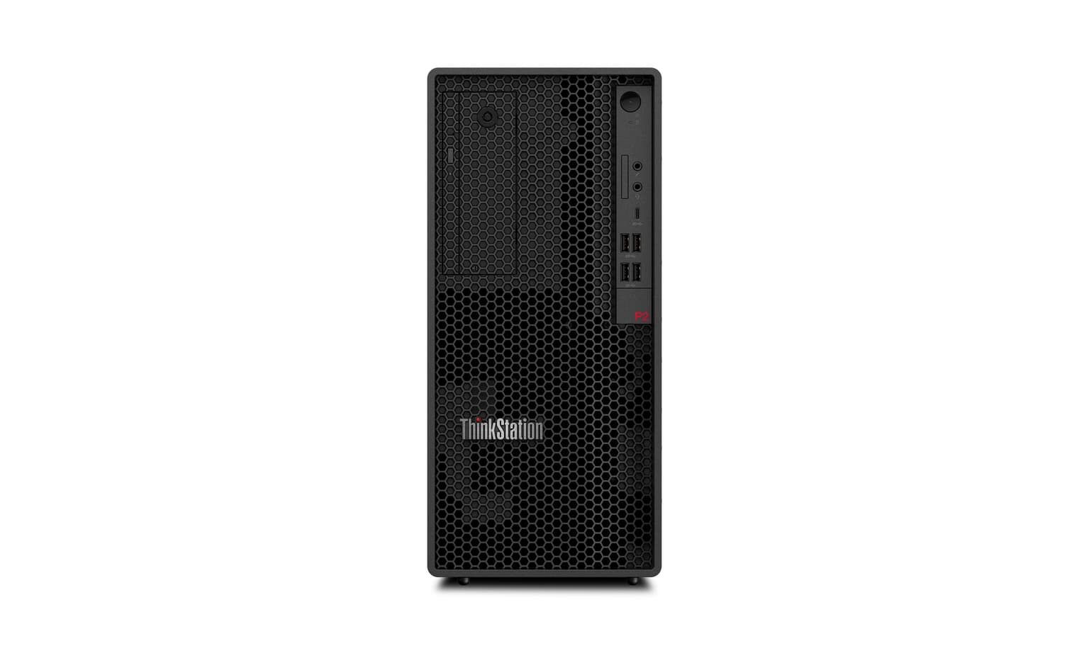 Lenovo ThinkStation P2 Tower Gen 2 Intel Core Ultra 9 285K 128 GB DDR5-SDRAM 2 TB SSD NVIDIA GeForce RTX 5070 Windows 11 Pro Workstation Black