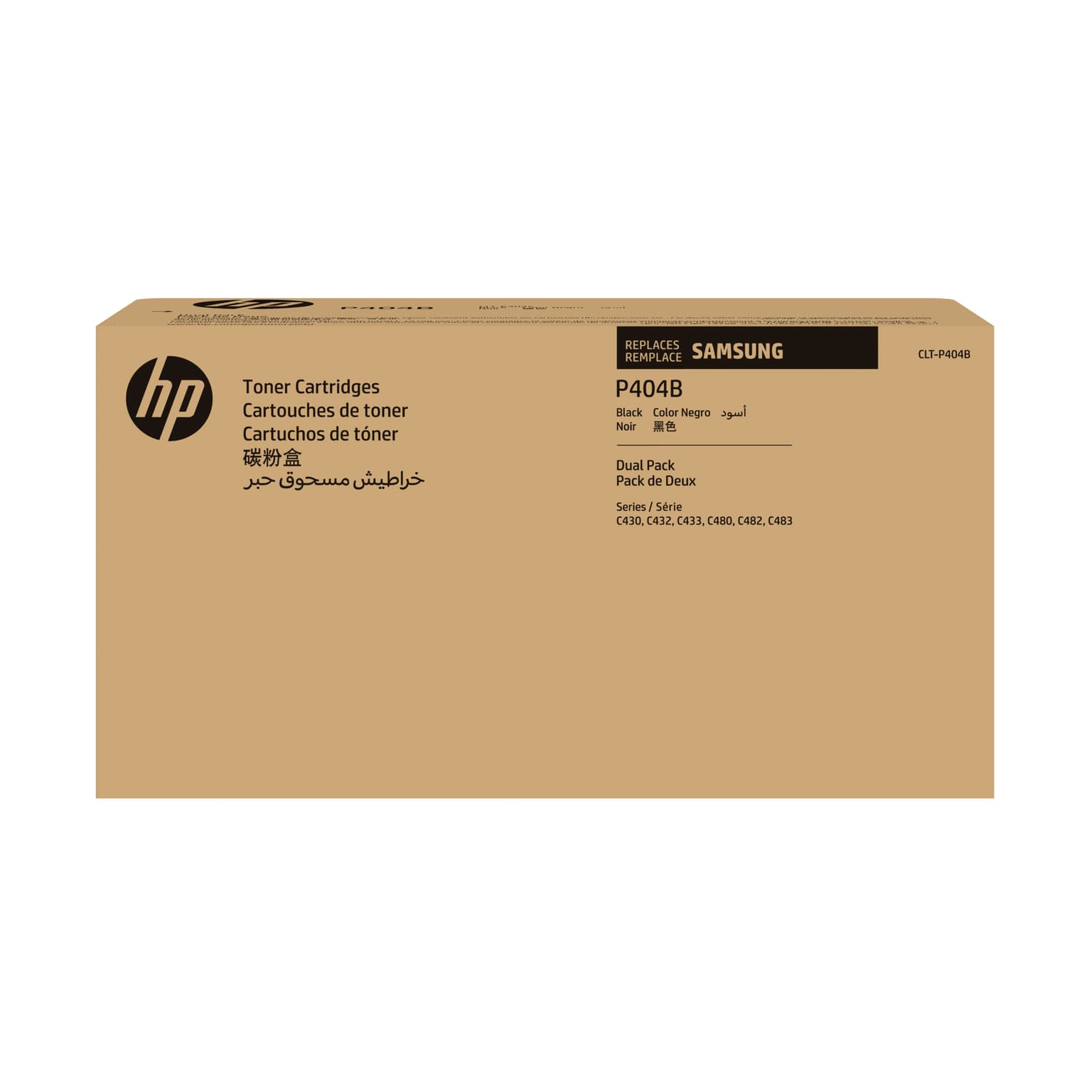 Samsung CLT-P404B 2-pack Black Original Toner Cartridge