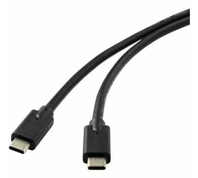 Microconnect DOCKUSB3.2CC1 USB cable USB 3.2 Gen 2 (3.1 Gen 2) 1 m USB C 100 W Black