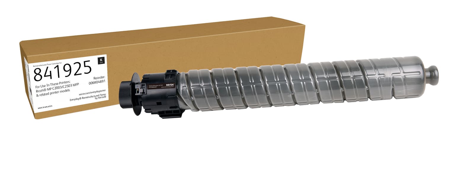 Everyday™ Black Remanufactured Toner by Xerox compatible with Ricoh 841925, Standard capacity