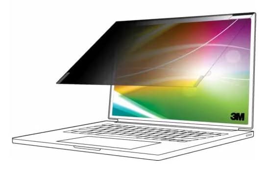 3M BPNDE006 display privacy filter 36.8 cm (14.5") Laptop Frameless display privacy filter