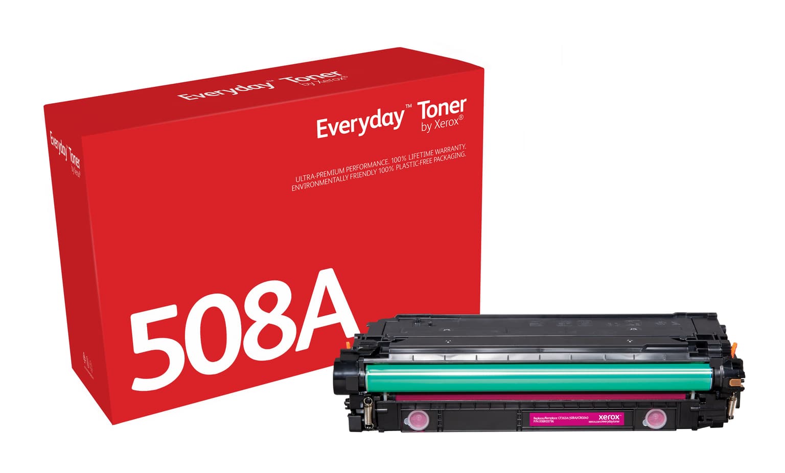 Everyday™ Magenta Toner by Xerox compatible with HP 508A (CF363A), Standard capacity