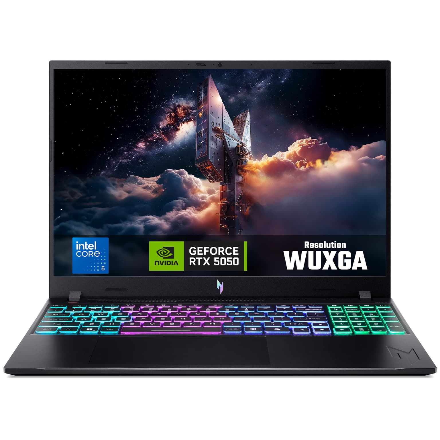 Acer Nitro V 16 V16 (ANV16-I31) gaming laptop - Intel Core 5 210H, NVIDIA RTX 5050, 16" 120Hz WUXGA (1920x1200), 16GB DDR5, 512GB SSD