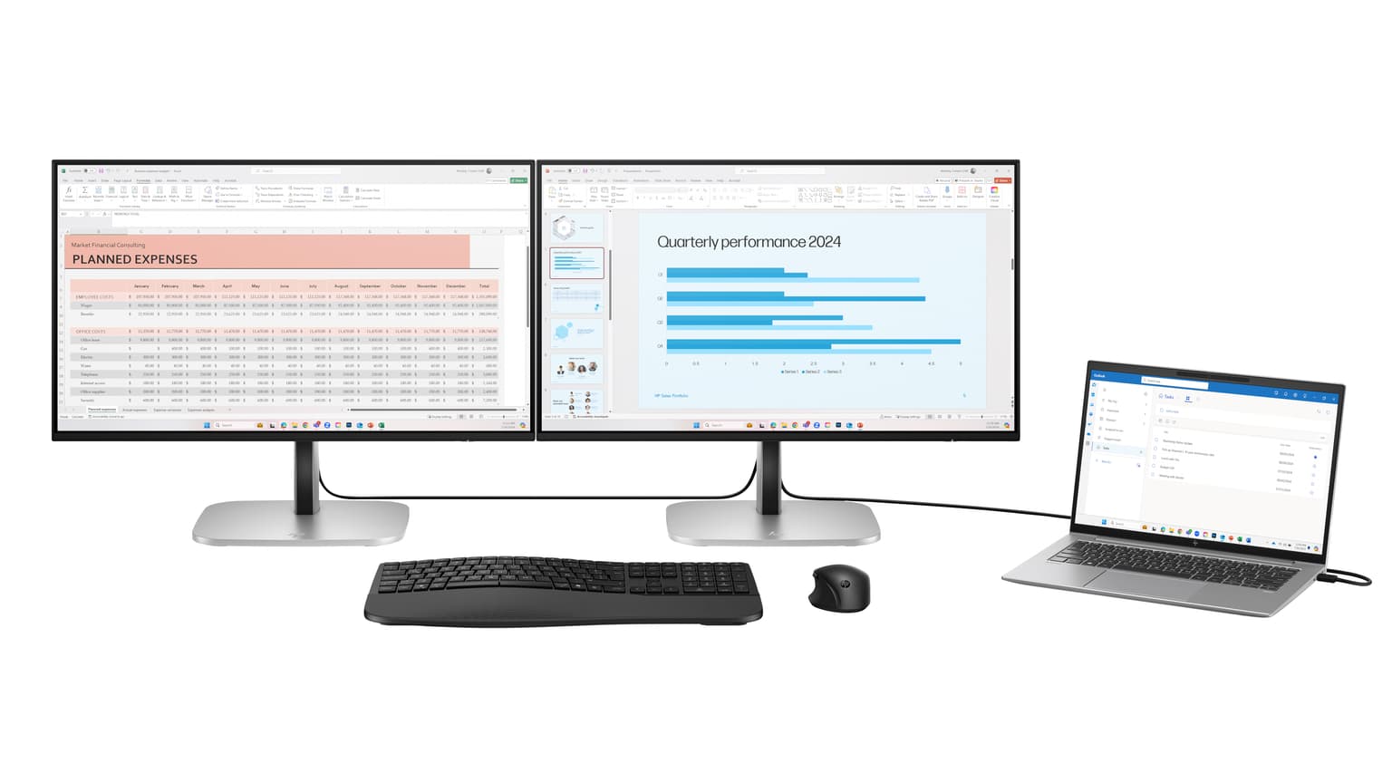 HP Series 5 Pro 23.8 inch FHD USB-C Monitor - 524pu