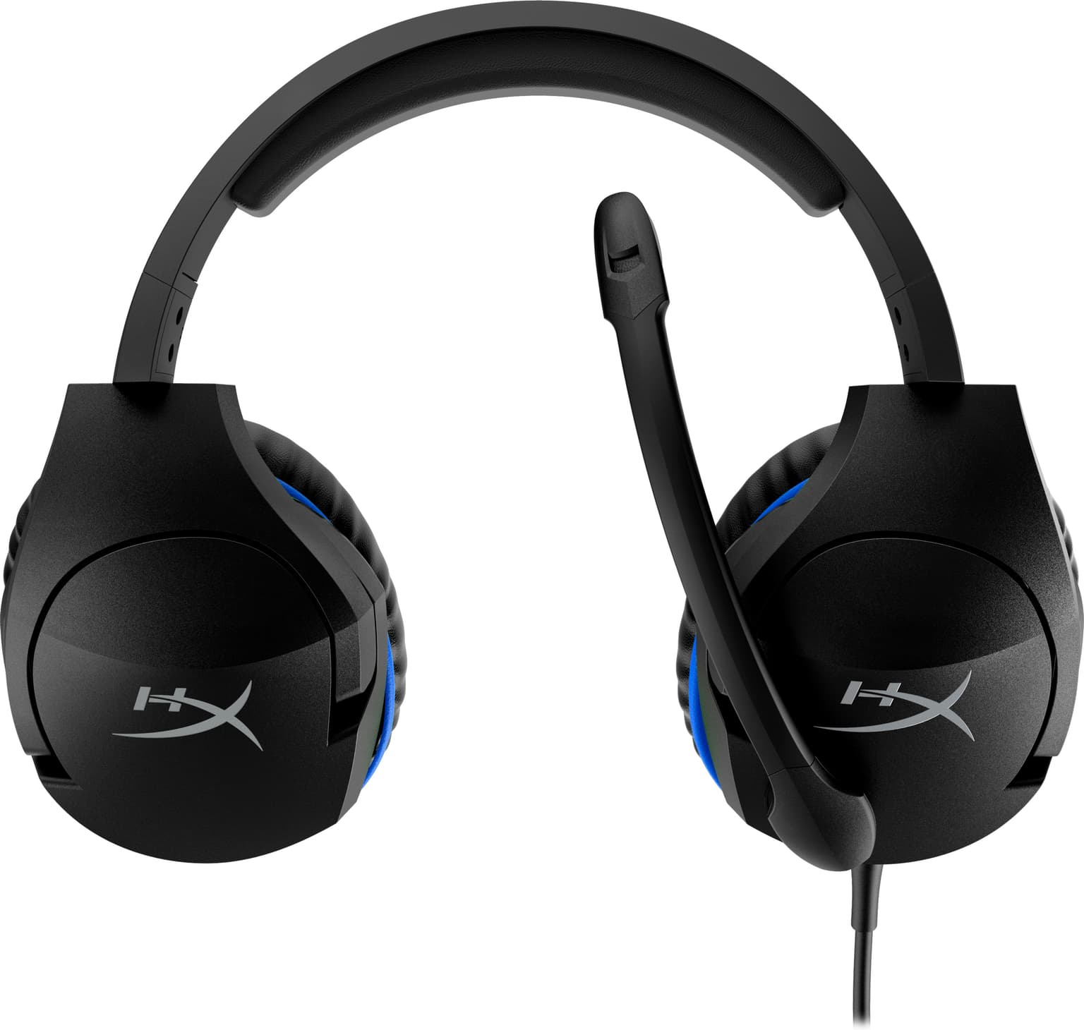 HyperX Cloud Stinger - Gaming Headset - PS5-PS4 (Black-Blue) Wired Head-band Black, Blue