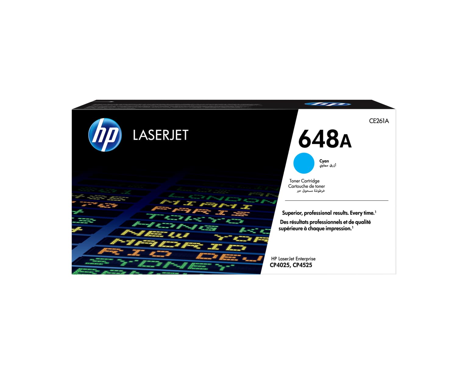 HP 648A Cyan Original LaserJet Toner Cartridge