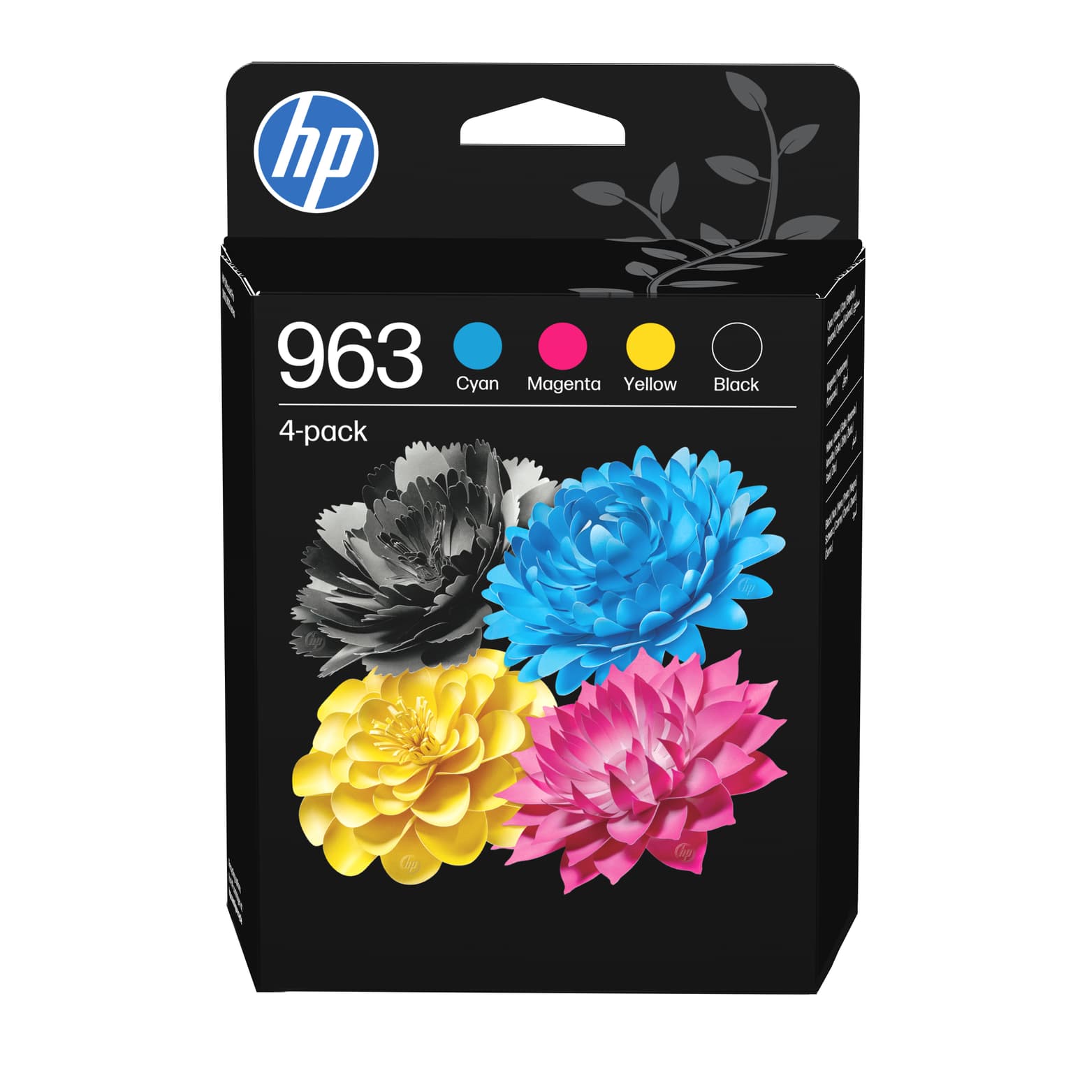 HP 963 4-pack Black/Cyan/Magenta/Yellow Original Ink Cartridges