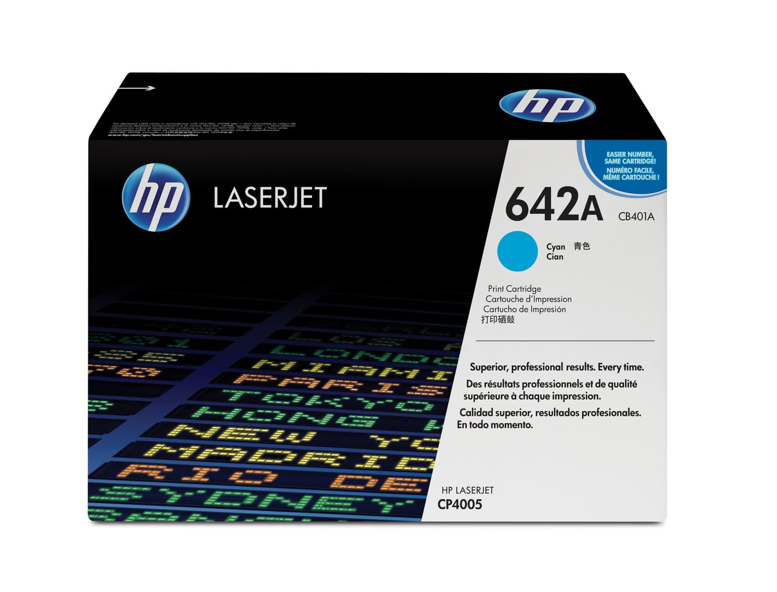 HP 642A Cyan Original LaserJet toner cartridge 1 pc(s)